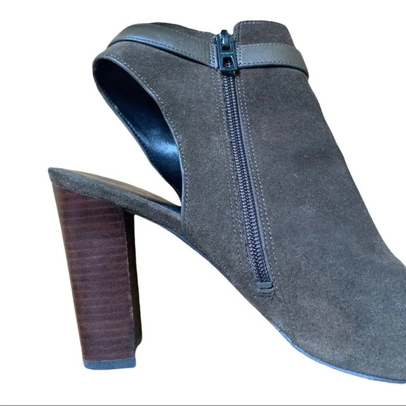 Coach open toe heel lafayette olive green size 10 - Picture 3 of 7